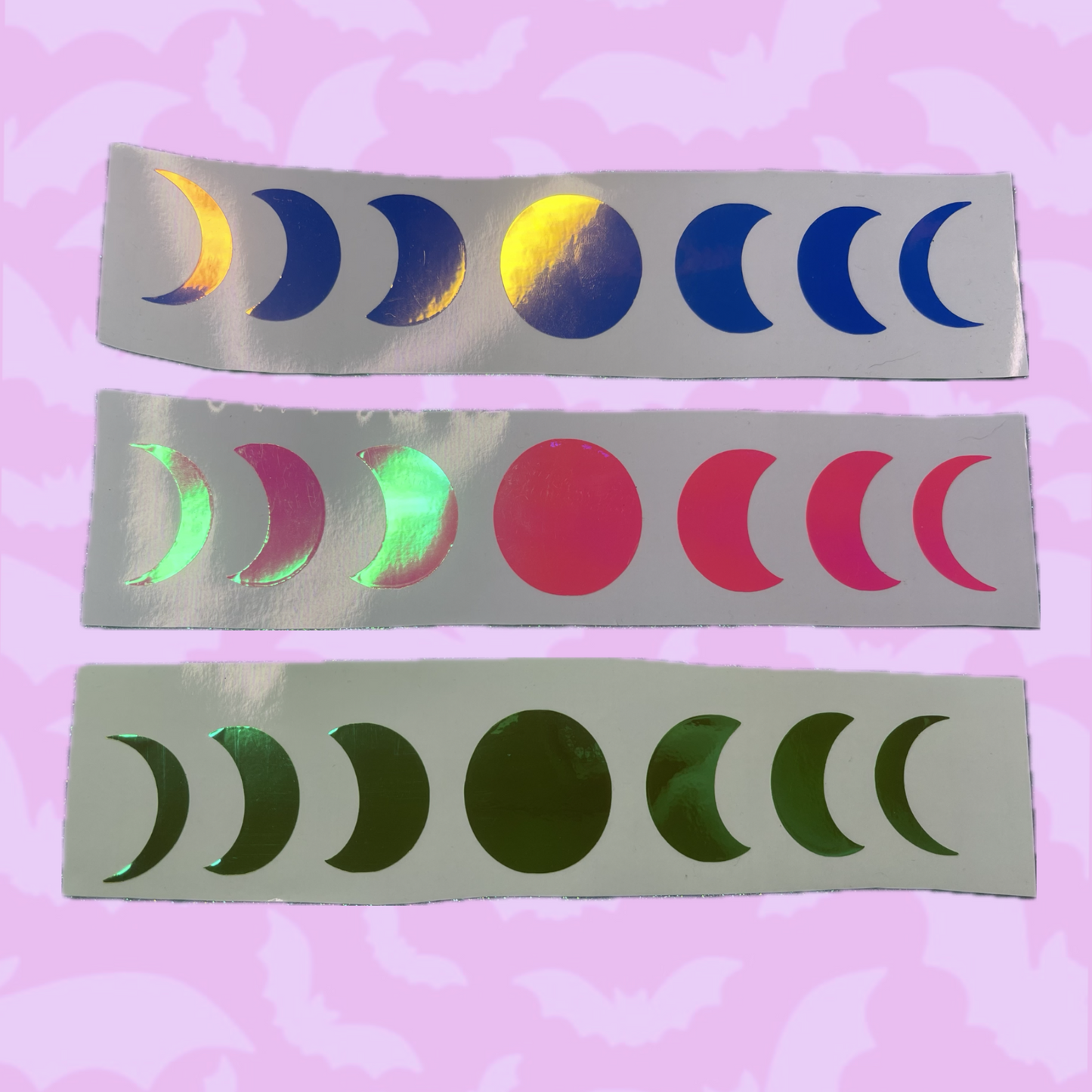 Retired Moon transfer vinyl stickers