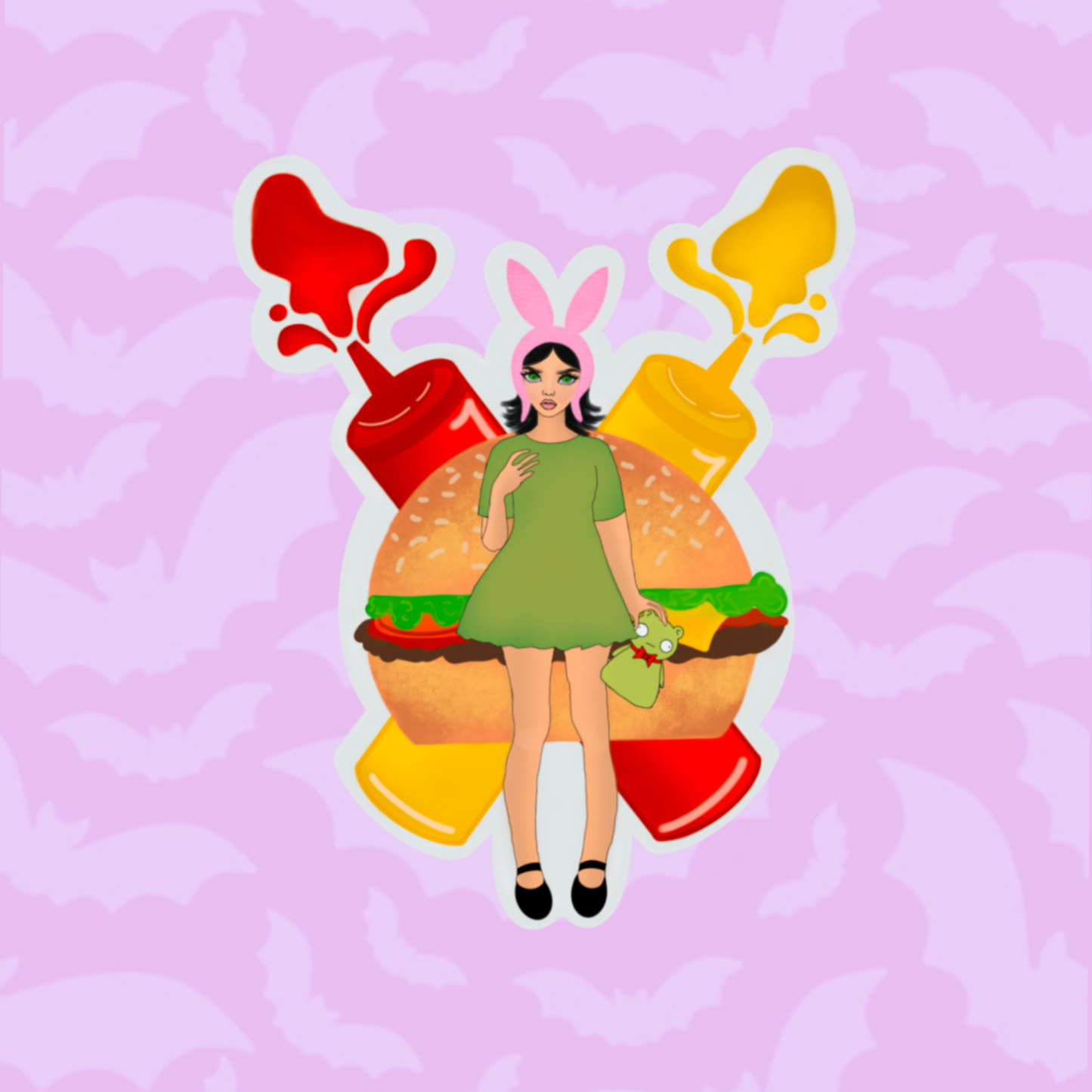 Retired design- Louise sticker