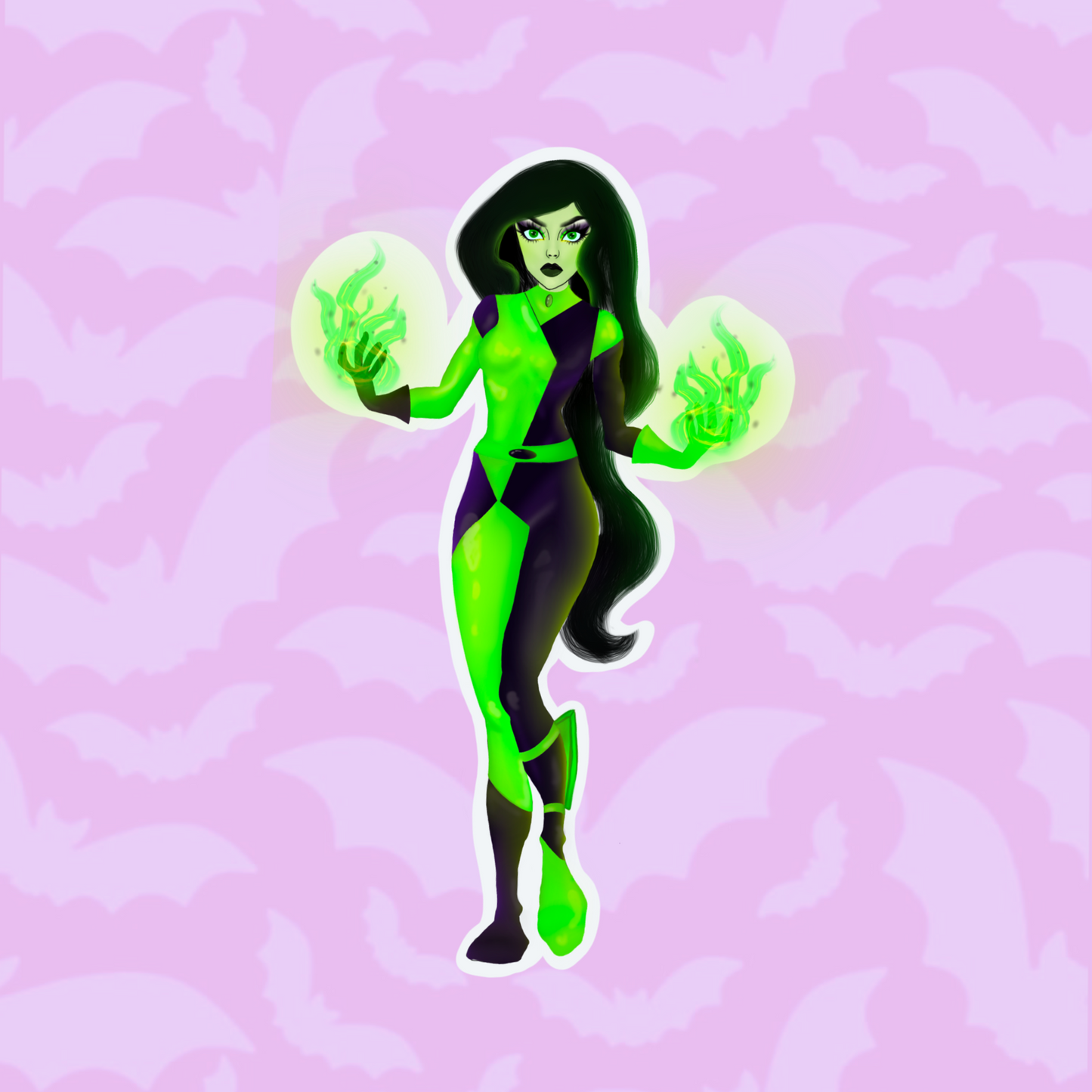 Retired design - shego sticker