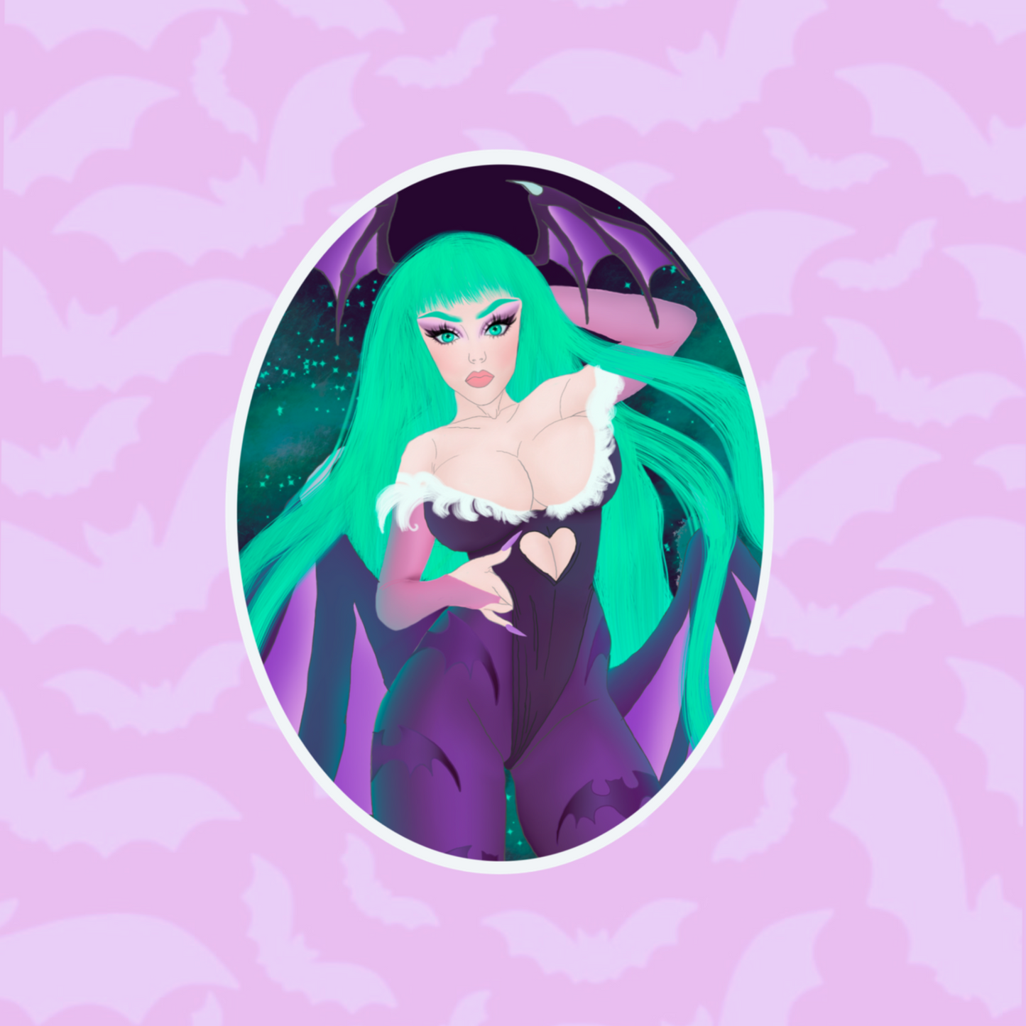 Retired design- Morrigan sticker