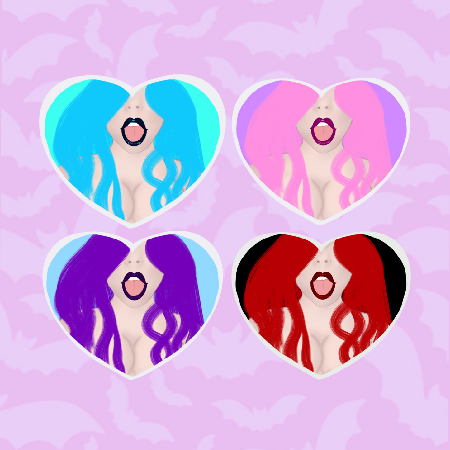 Unreleased design- lust sticker