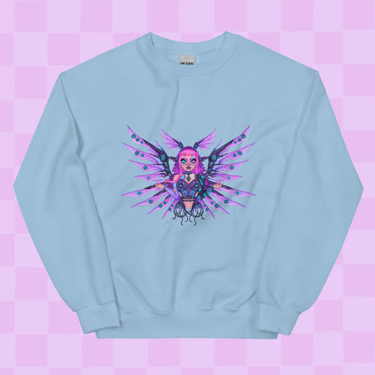 Cyber Angel Unisex Sweatshirt