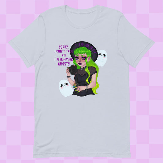 Ghost hunt unisex t-shirt