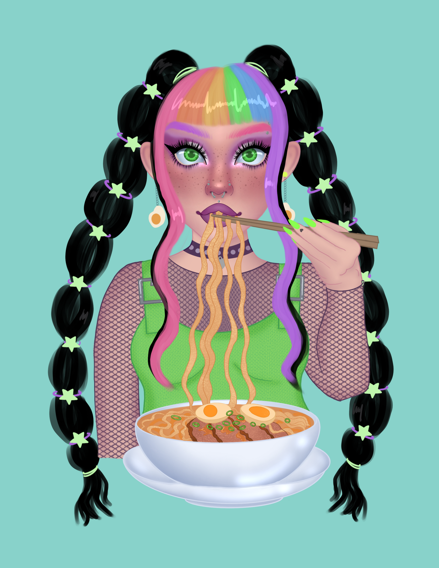 Ramen date print