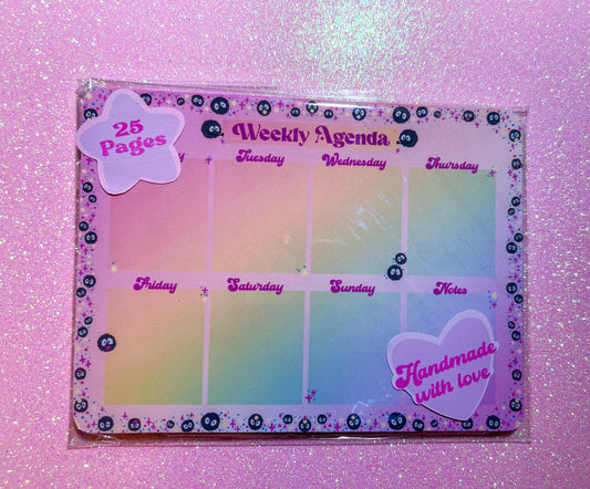 Sprites mini weekly planner