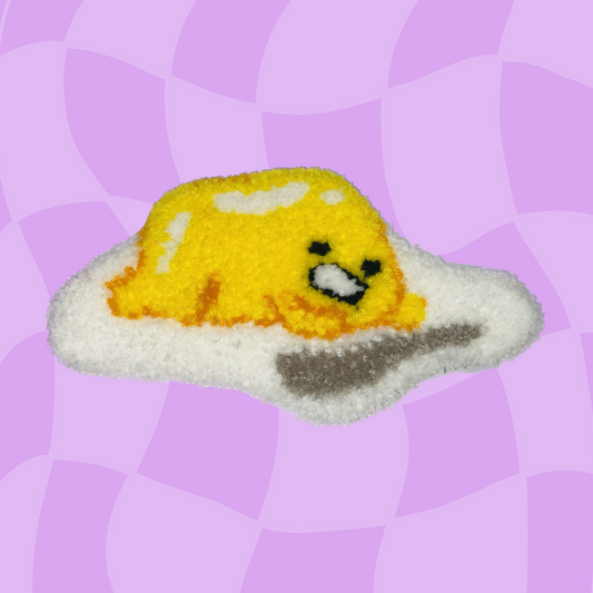 Lazy egg wall rug