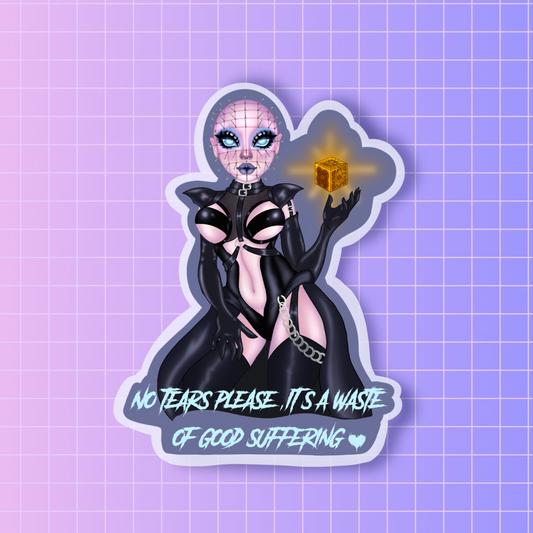 Lady hellraiser sticker