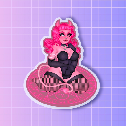 Summoning circle sticker