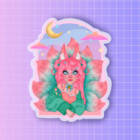 Kitsune sticker