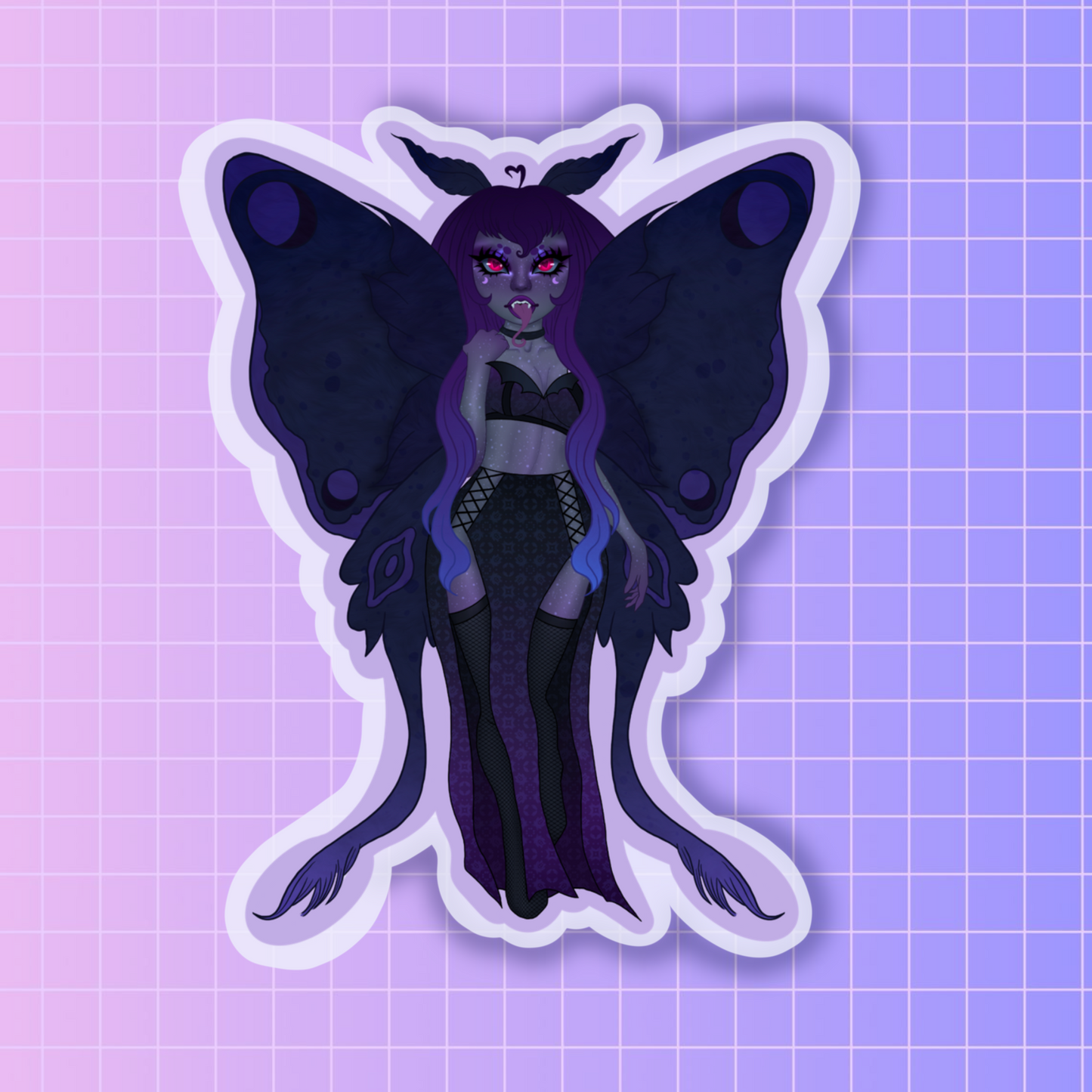 Mothwoman sticker