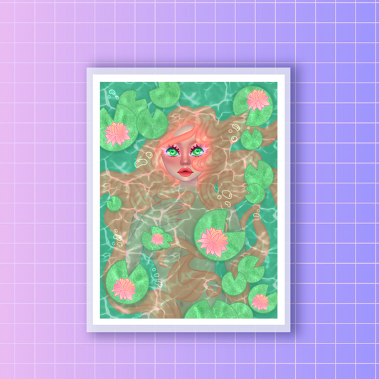 Spirit of the pond sticker