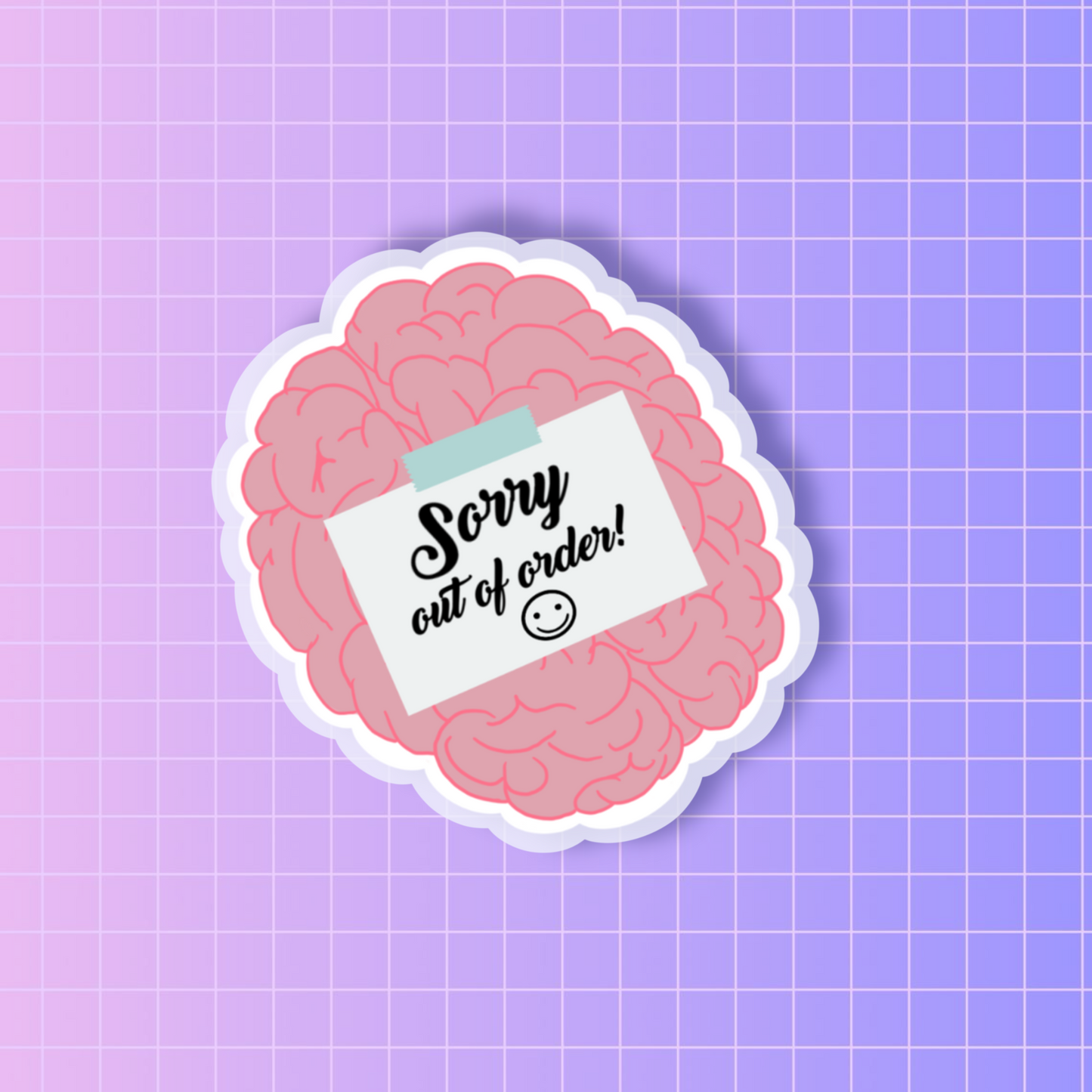 Final braincell sticker