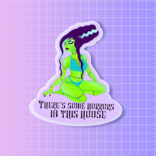 Frankenbabe sticker