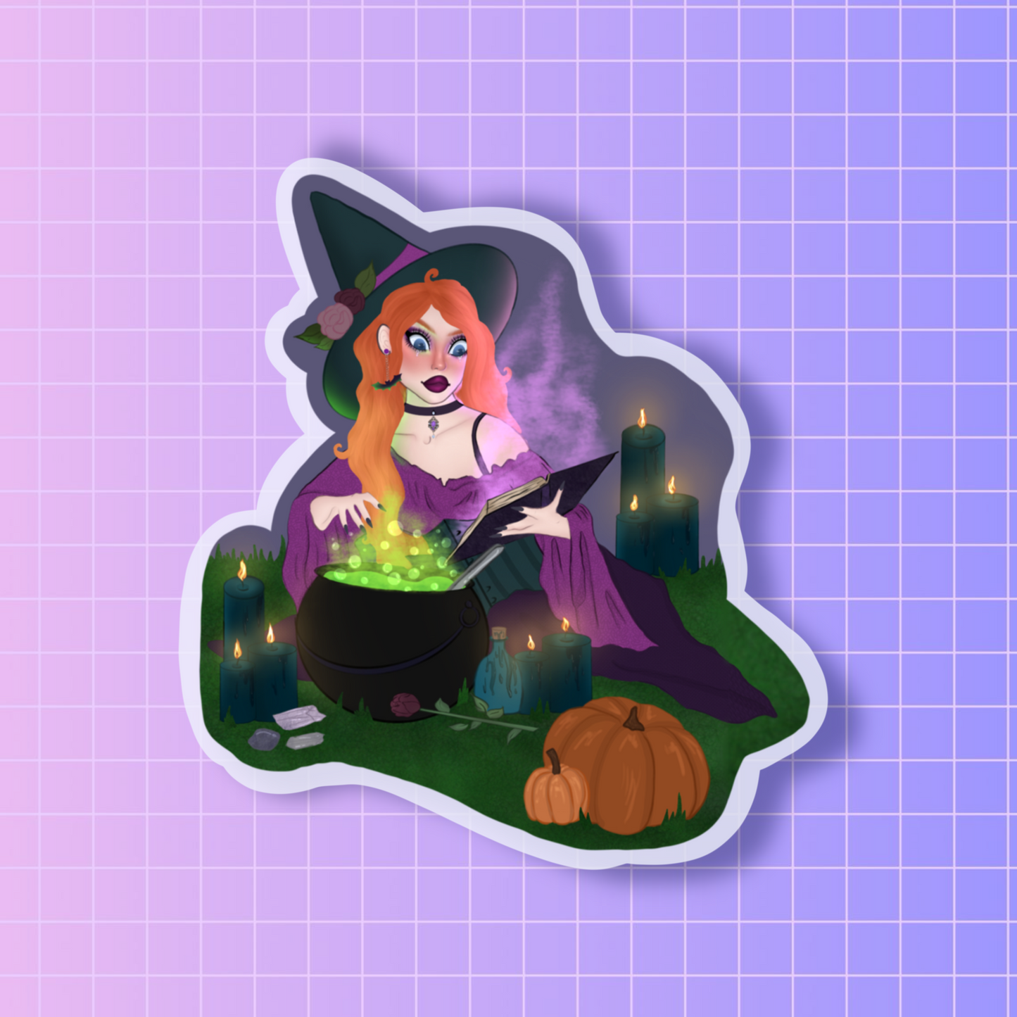 Witching hour sticker