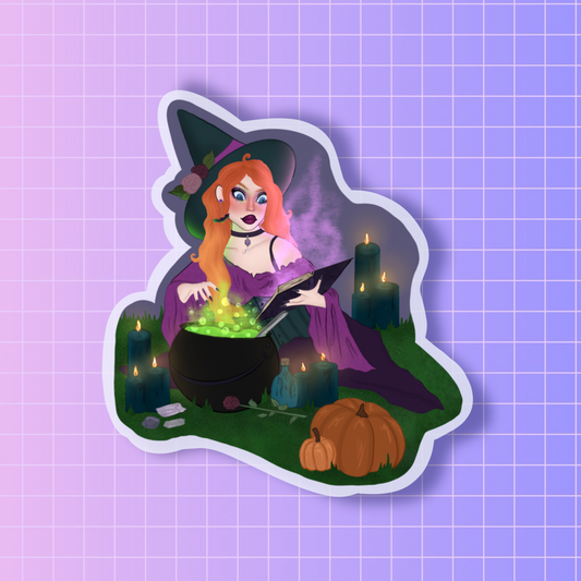 Witching hour sticker