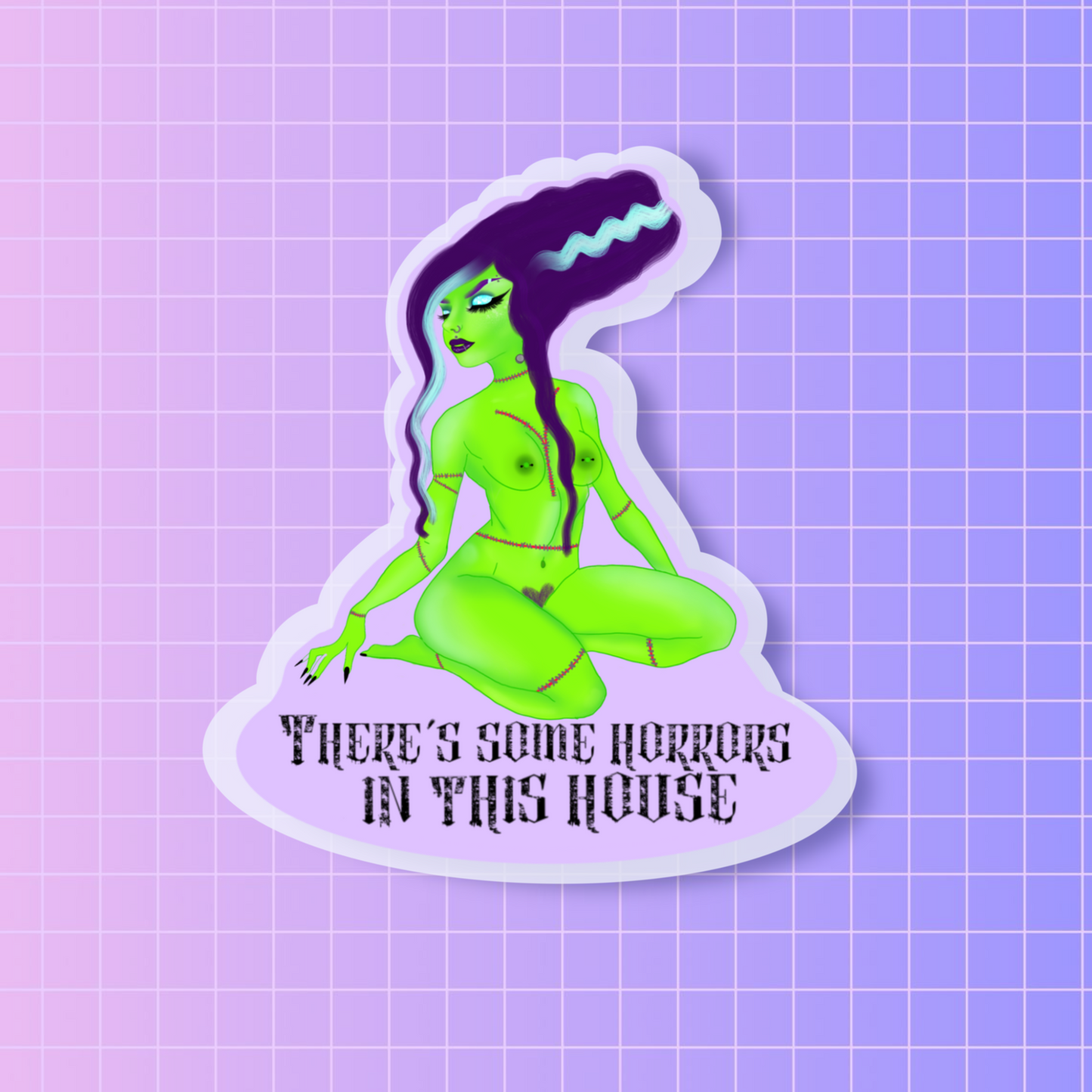 Frankenbabe sticker
