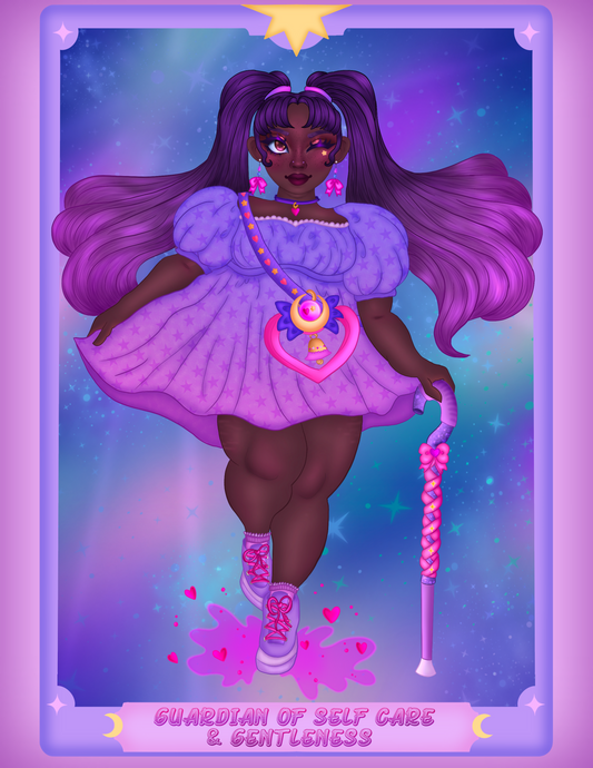 Guardian of self care print