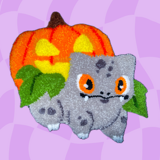 Jack-o-lantern bulby