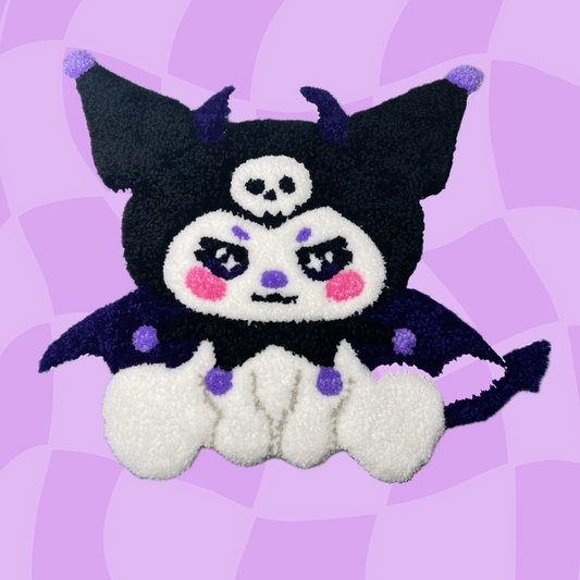 Devil bat Kuromii wall rug