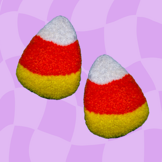 Candy corn mini rugs