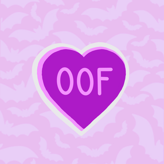 Unreleased design- Oof sticker