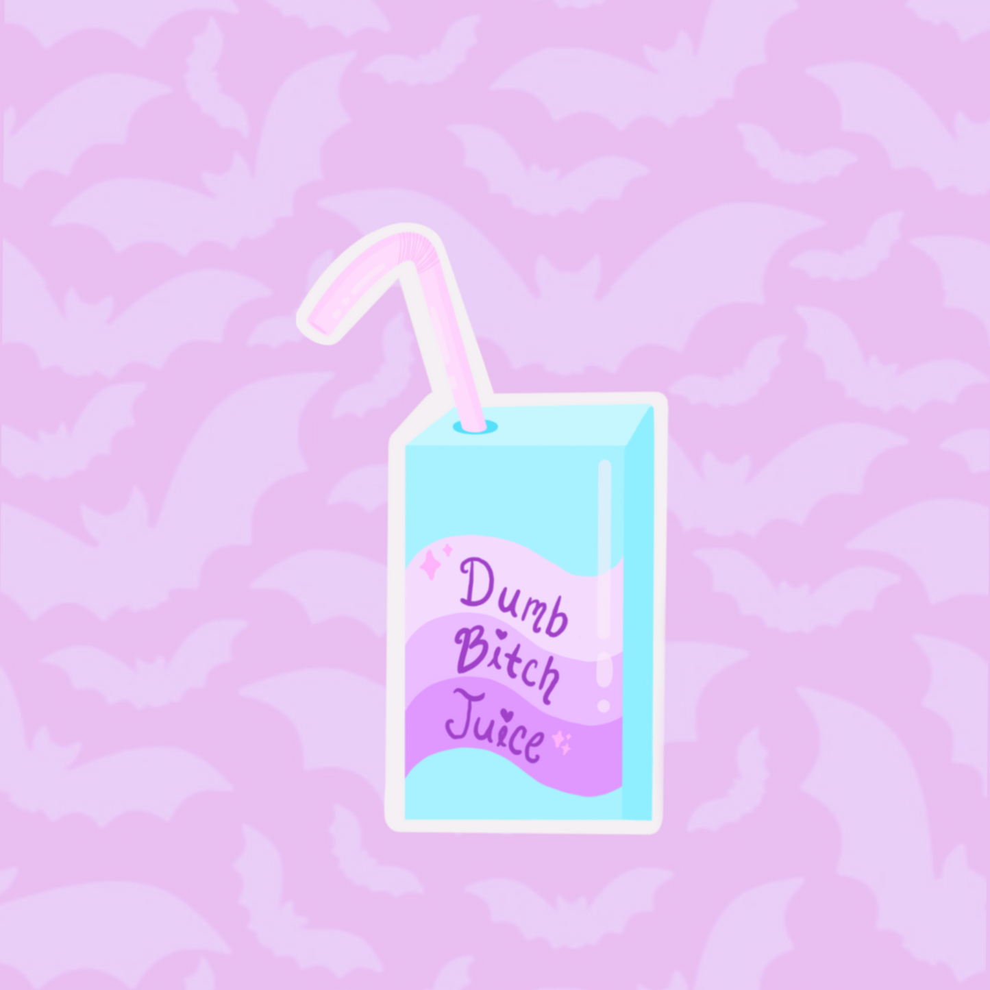 Retired design- Rich / Dumb B juice stickers
