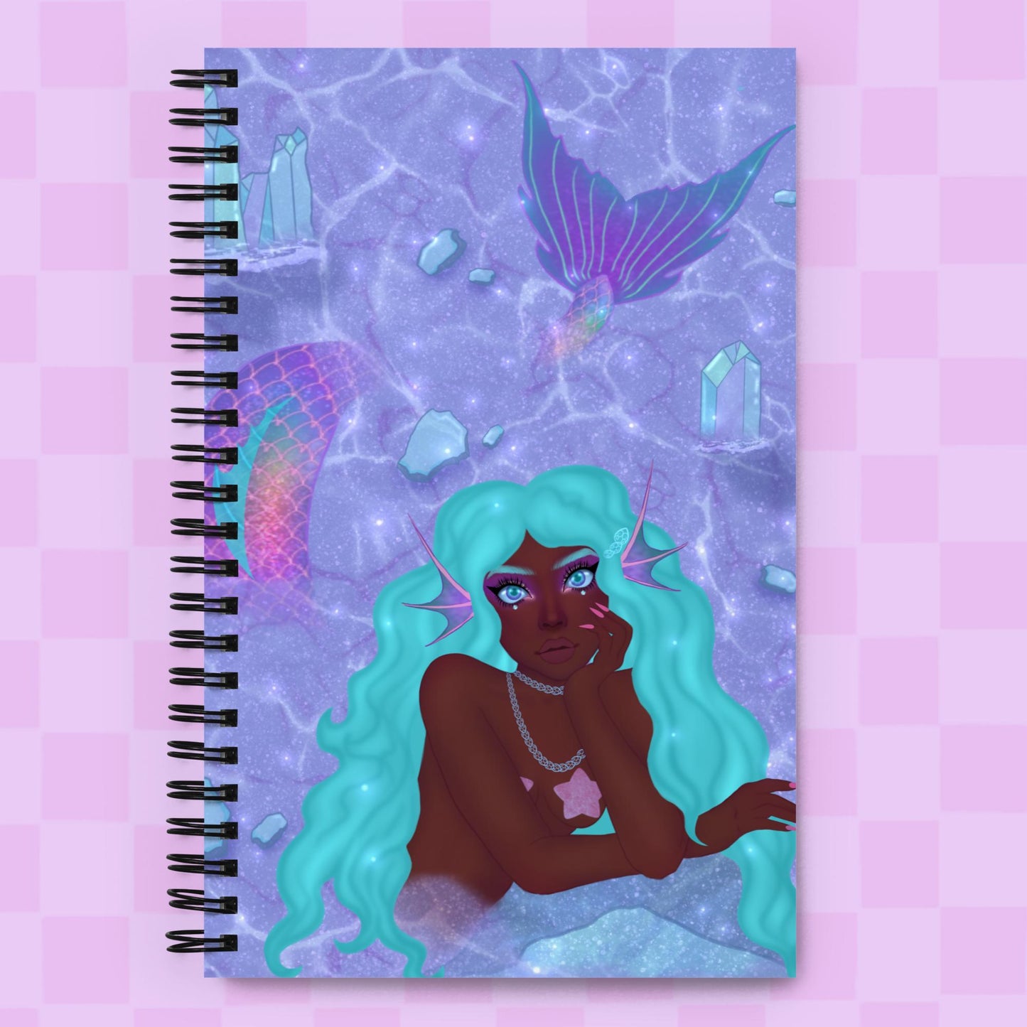 Glacier spiral notebook