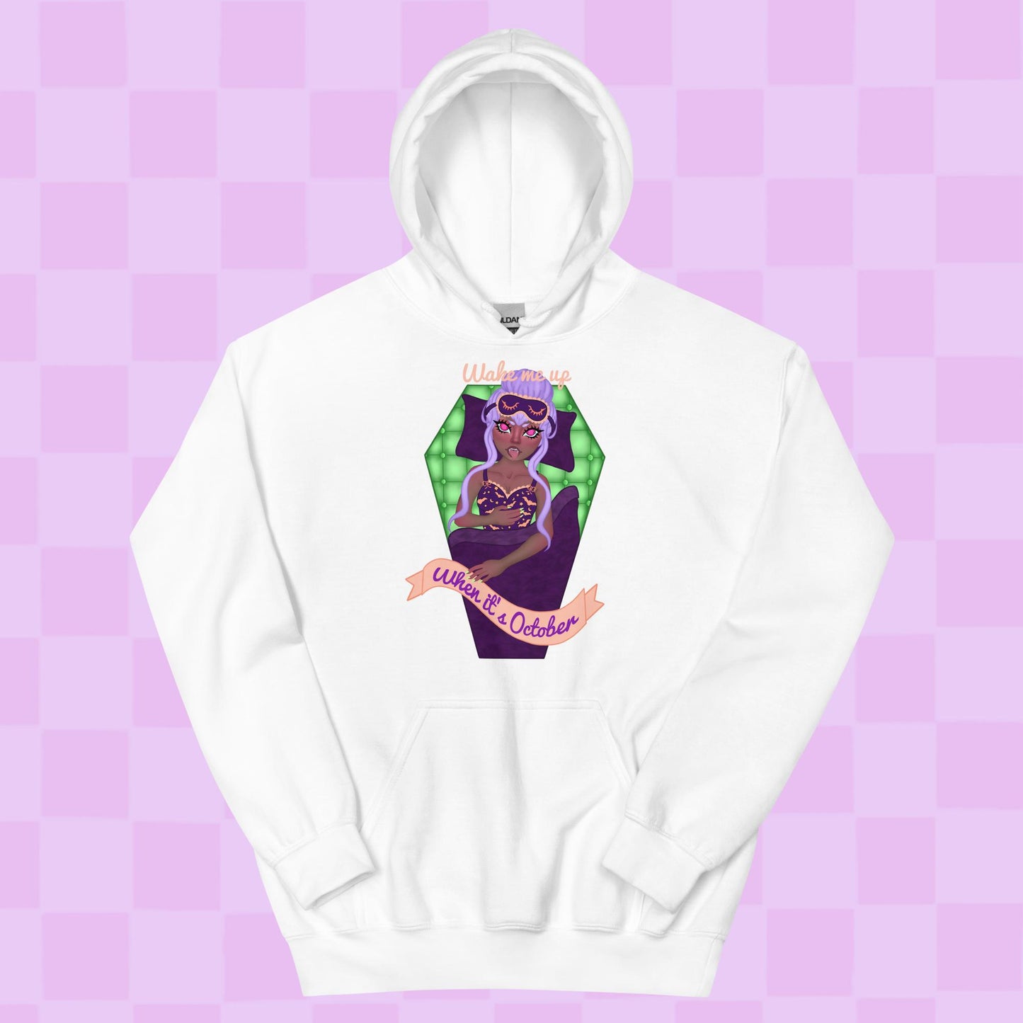 Wake me up when its October unisex Hoodie