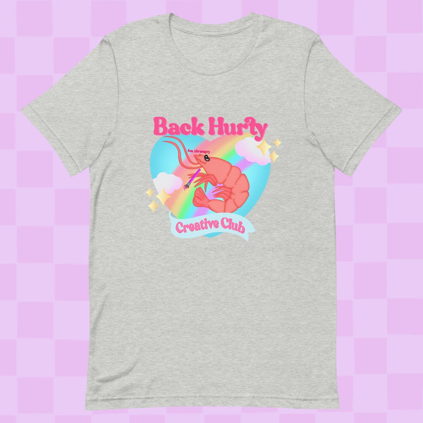 Back hurty creative club unisex t-shirt