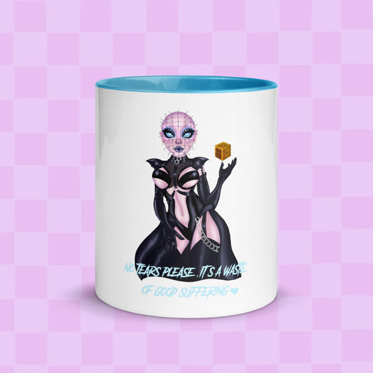 Lady hellraiser mug with color inside