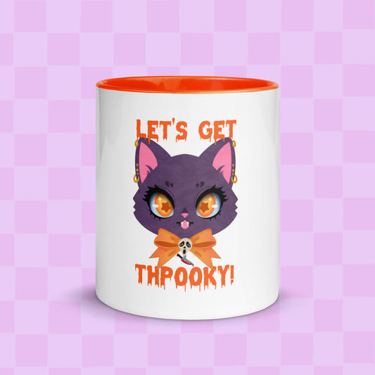 Lets get thpooky mug with color inside