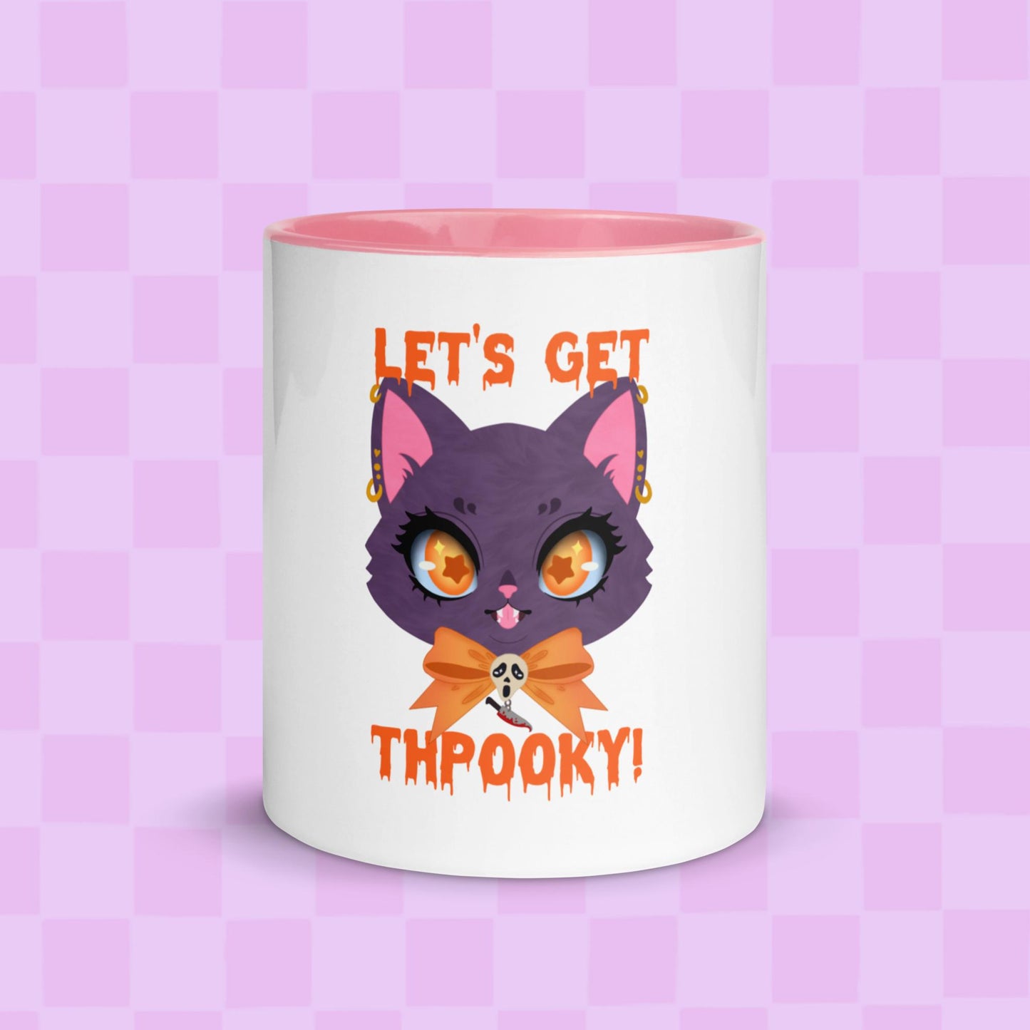 Lets get thpooky mug with color inside
