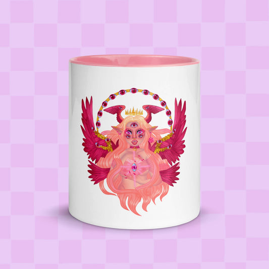 Be not afraid mug with Color Inside