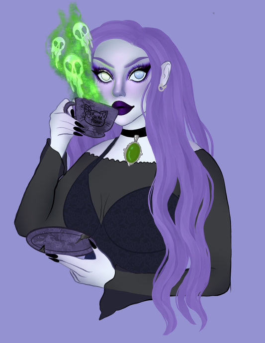 Deadly nightshade print