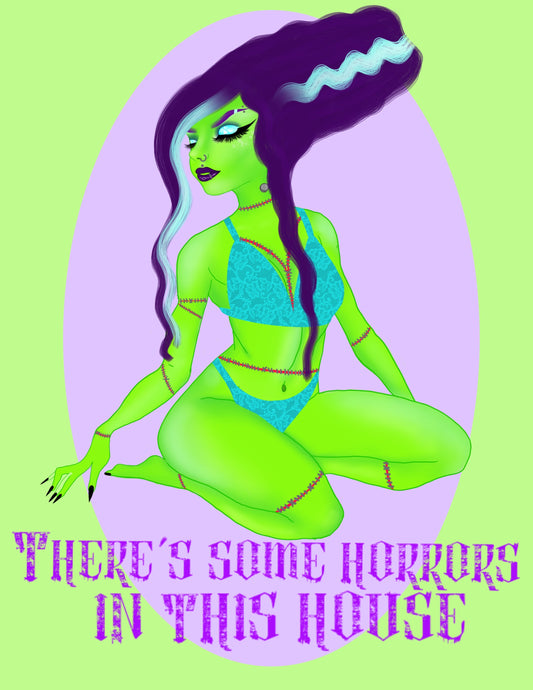 Frankenbabe print