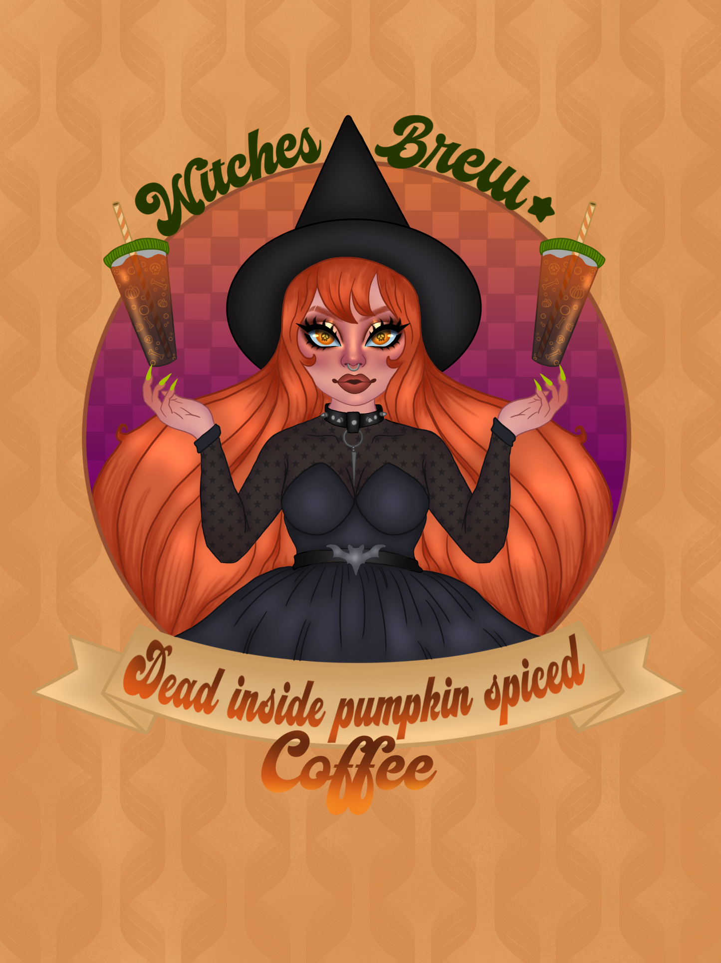 Witches brew print