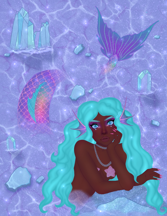 Glacier print