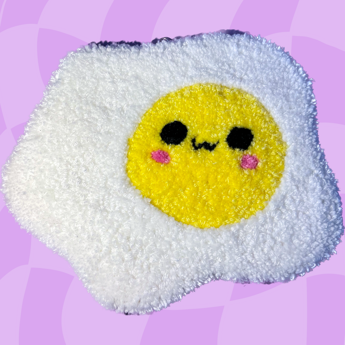 Happy egg wall rug