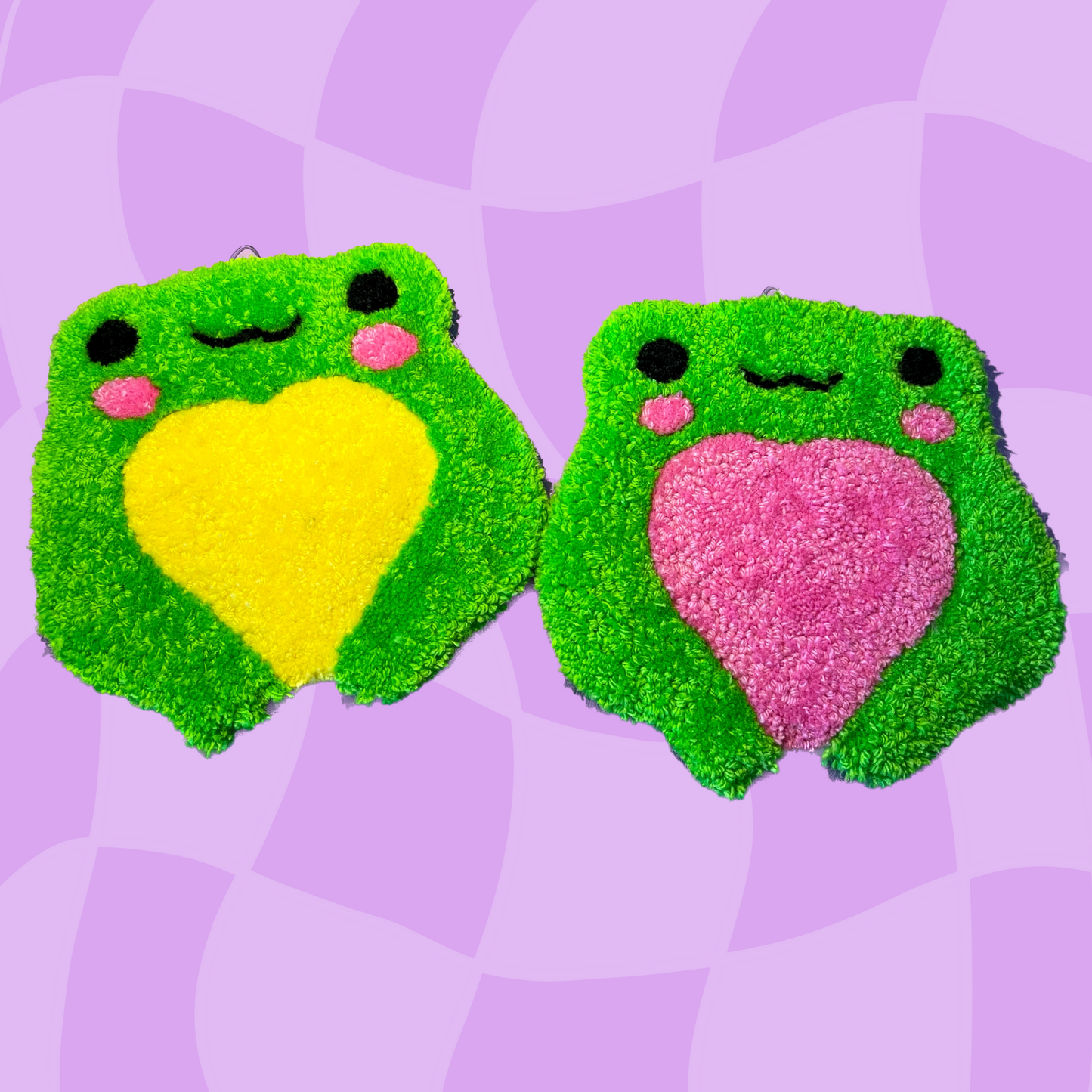 Froggy wall rug