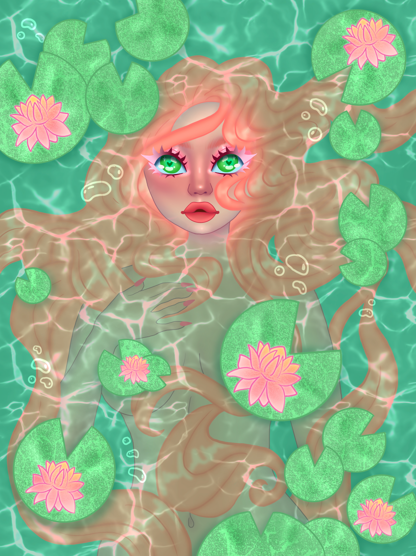 Spirit of the pond print